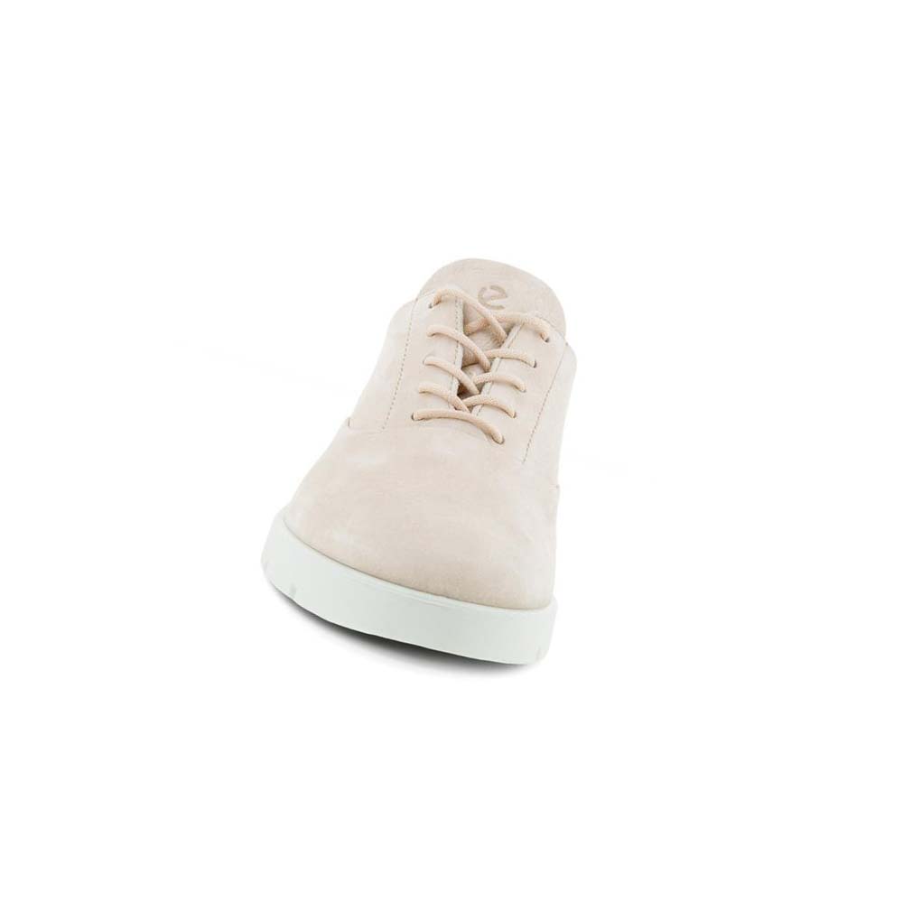 Women's Ecco Bella Laced Casual Shoes Beige | USA 58UZG